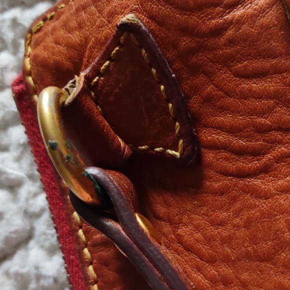Dooney & Bourke Brown Pebbled Leather Crossbody Bag - Picture 9 of 16